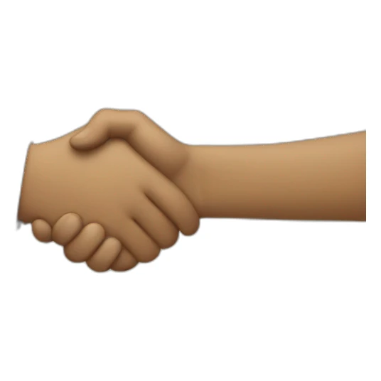 handshake respect sticker