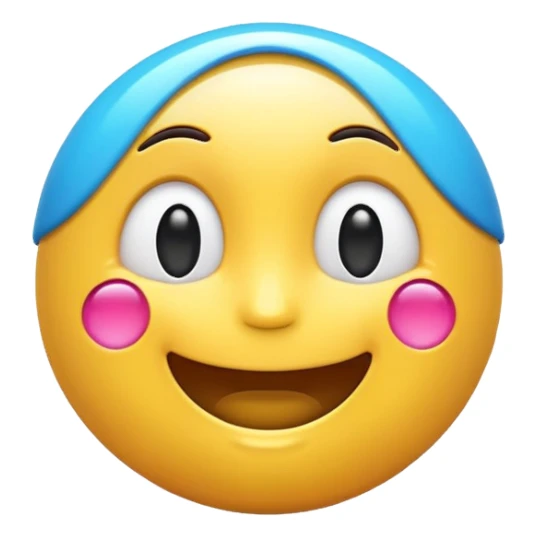 High emoji sticker