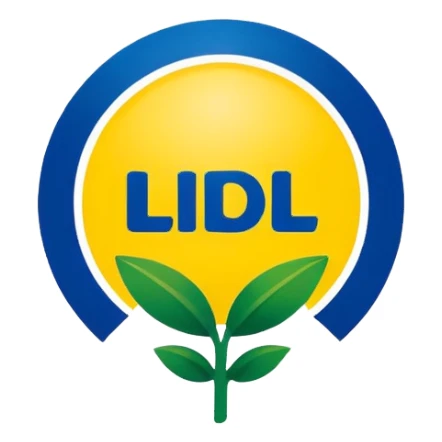 Stwórz emocje logo Lidl sticker