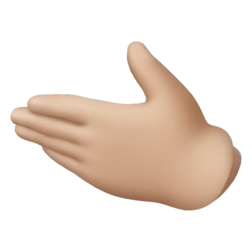 Hands on radiator heat  sticker