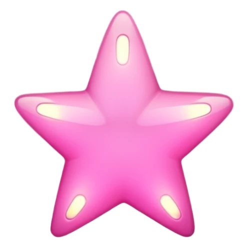 pink small stars sticker