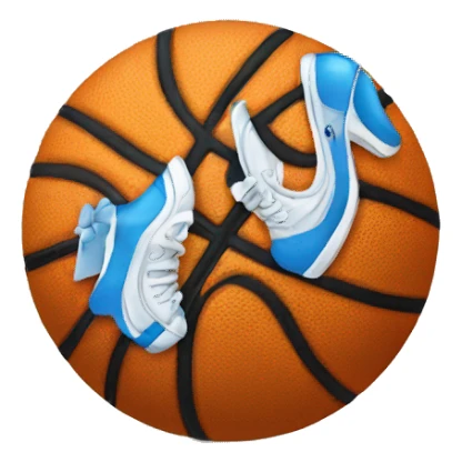 cinderella as a basketball sticker