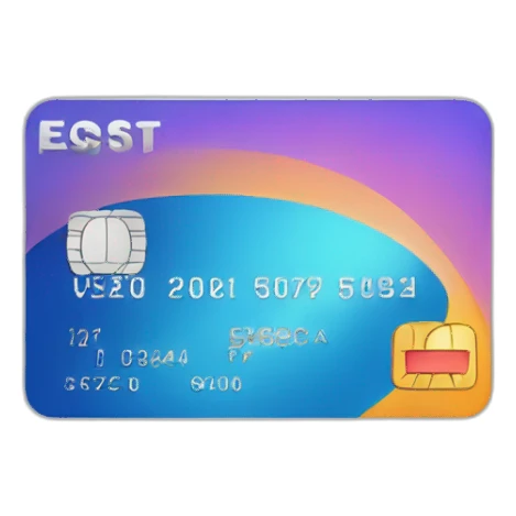 Credit card sticker