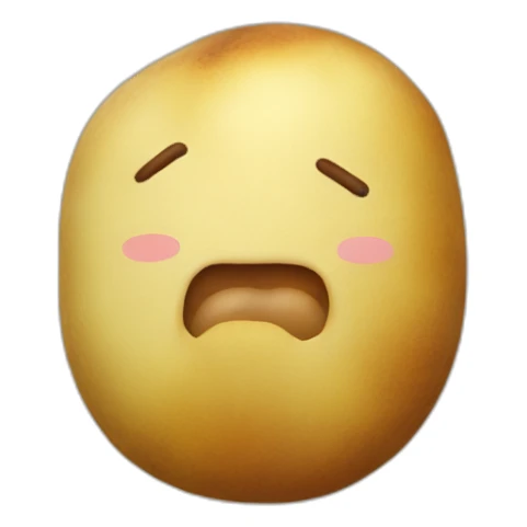 Patate kawai sticker