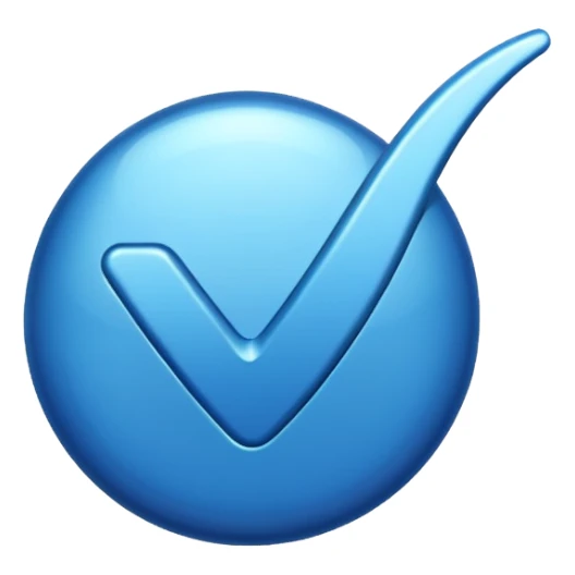 centang biru tiktok sticker