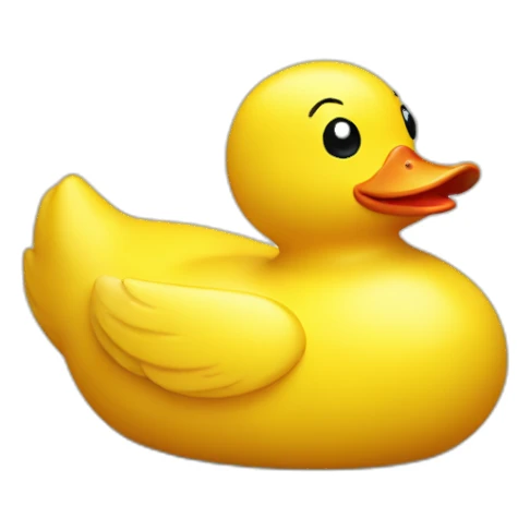 Rubber ducky sticker