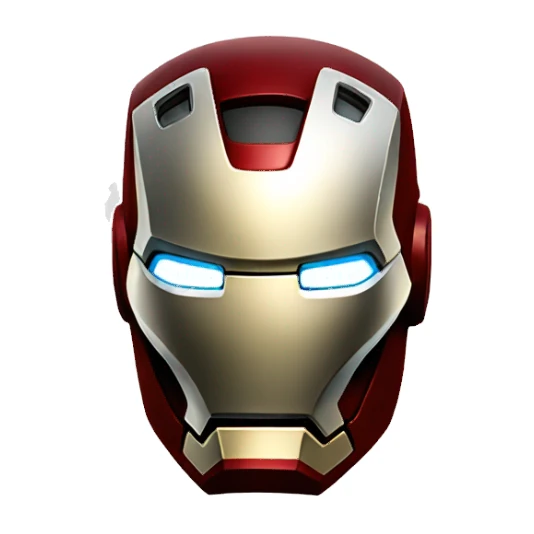 Iron man helmet  sticker