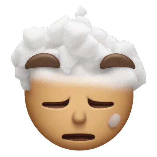 N’ose sniffing powder sugar  sticker