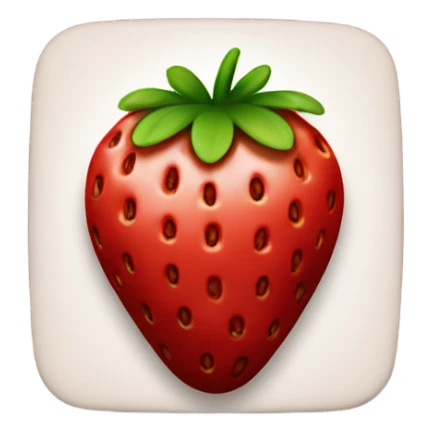 Strawberry in chocolate  sticker