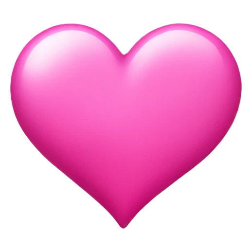 Pink shiny hearts sticker