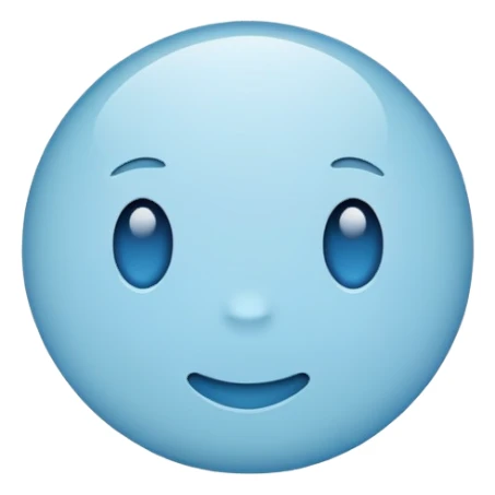 light blue spot of color sticker