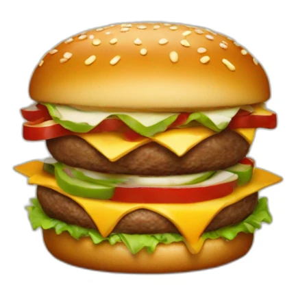 burger king mascot sticker