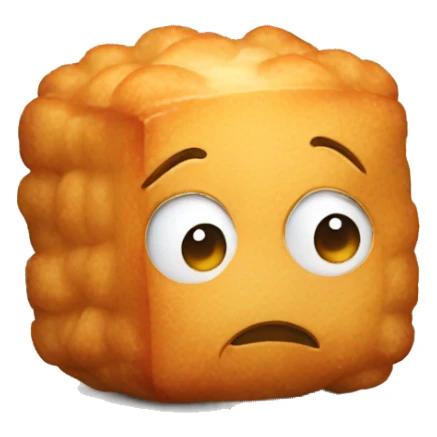 Tater tot with a tear sticker