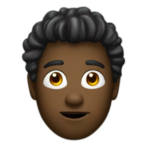 noir avec des locks sticker