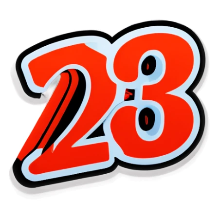 123 sticker