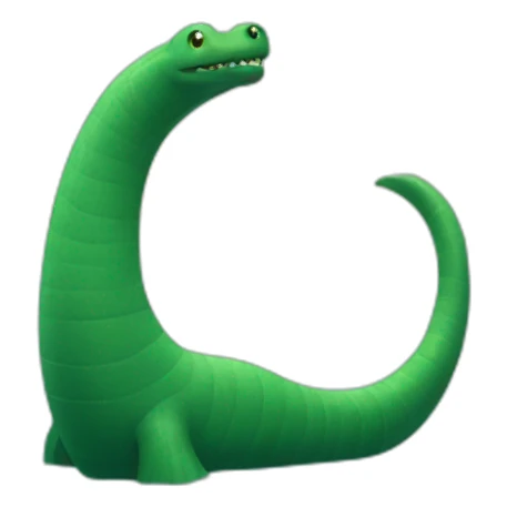 Loch Ness Monster Body sticker