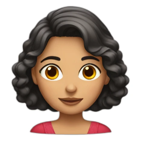 spanish girl sticker