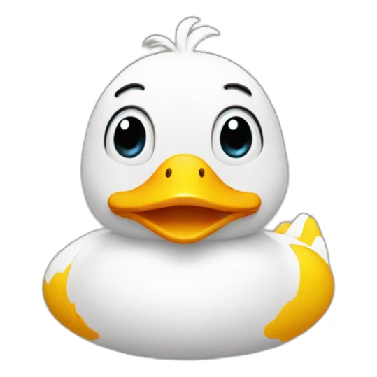 Canard moche sticker