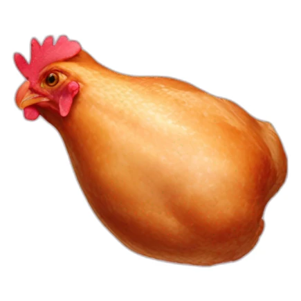chicken leg sticker