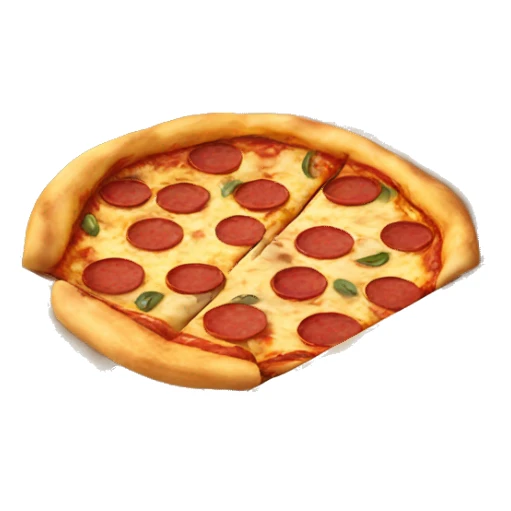 Pizza in a box sticker