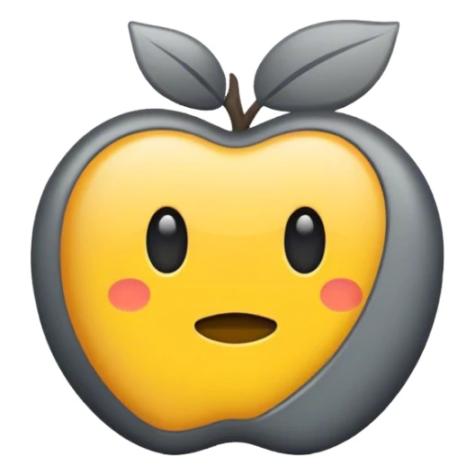 done symbol in grey yellow sticker