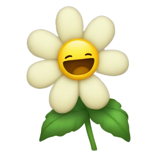 flower on fre sticker