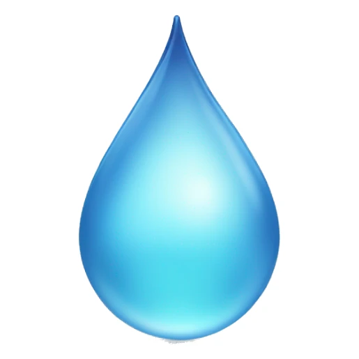 water droplet sticker