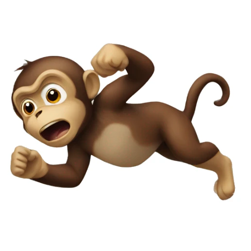generate I show speed with a monkey on him sticker
