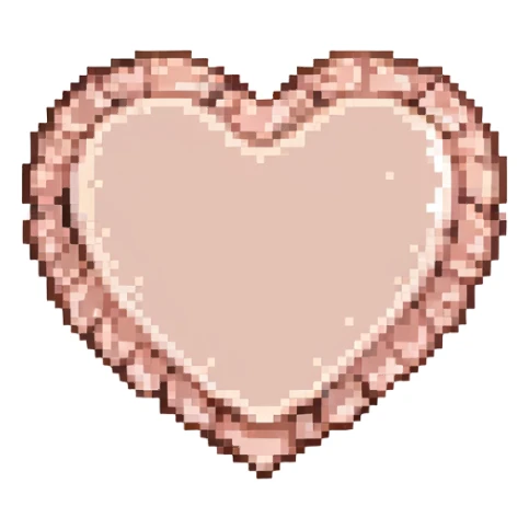 rose gold heart shape emoji sticker