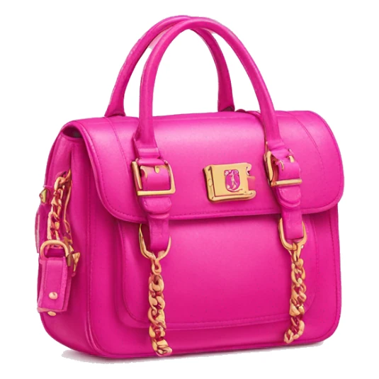 hot pink juicy couture bag sticker