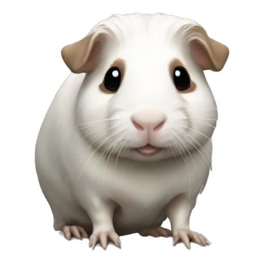 skeleton of a guinea pig sticker