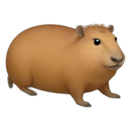Capybara sur un capybara sur un Capybara sticker