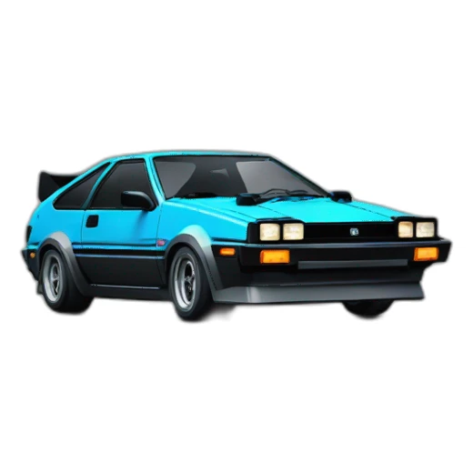 Takumi fujiwara ae86 sticker