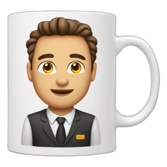 best boss in the world mug sticker