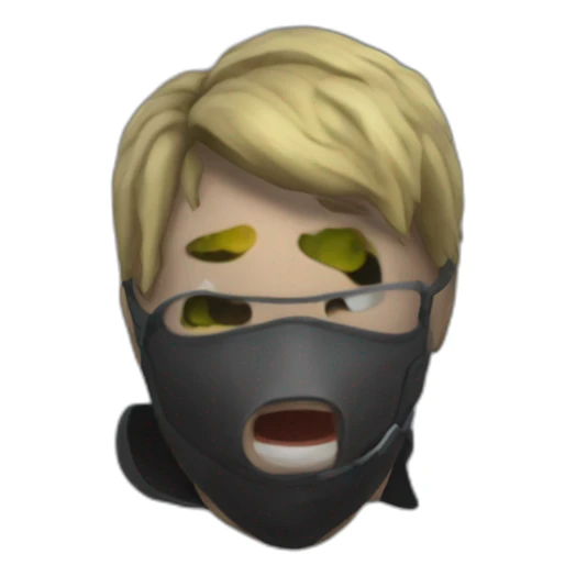 coronavirus as the DayZ game character sticker