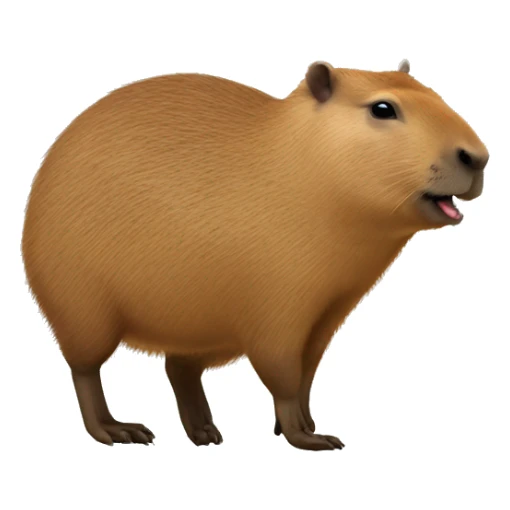 Capybara twerking sticker