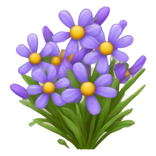 bundle of wildflowers  sticker