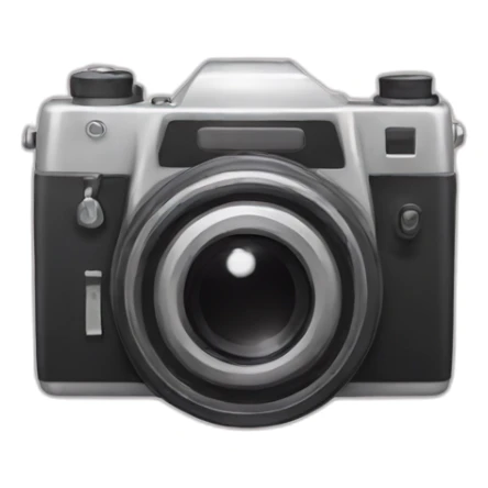 photocamera in anime style sticker