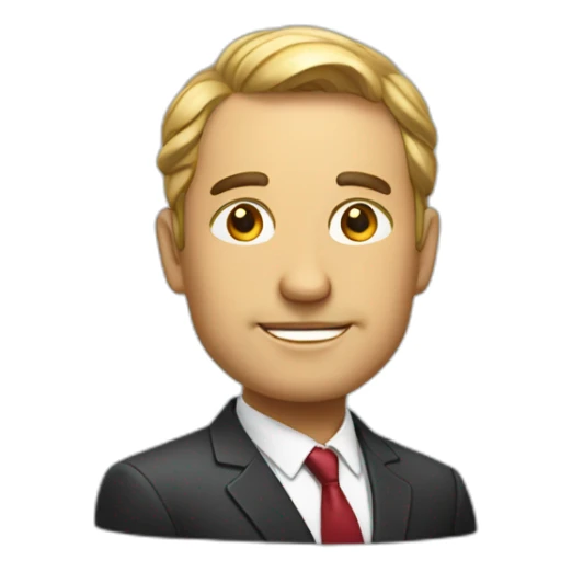 rich businessman sticker