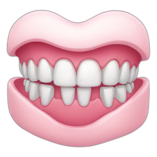 teeth sticker