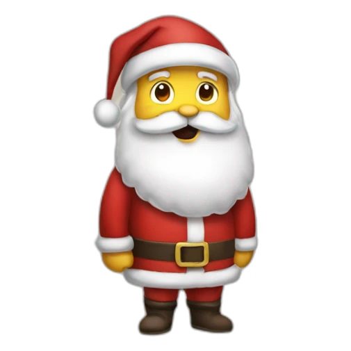 santa sticker