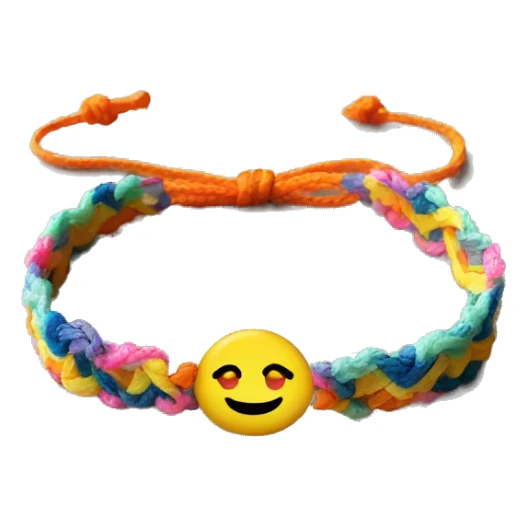 Friendship bracelet cute  sticker