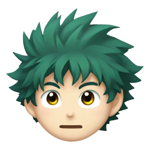 Izuku midoriya sticker