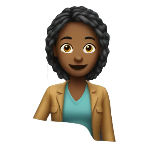 girl in car interior sticker