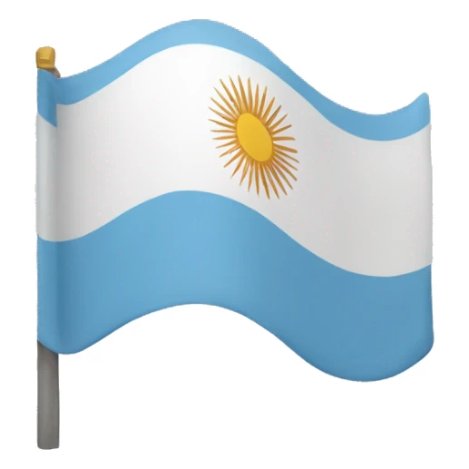 Argentina bandera sticker