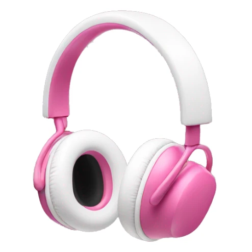 Pink headphones airpod Max sticker
