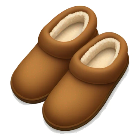 Cute Ugg tazman chestnut slippers. sticker