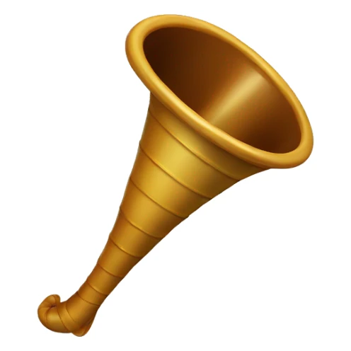 Italian Christmas horn sticker