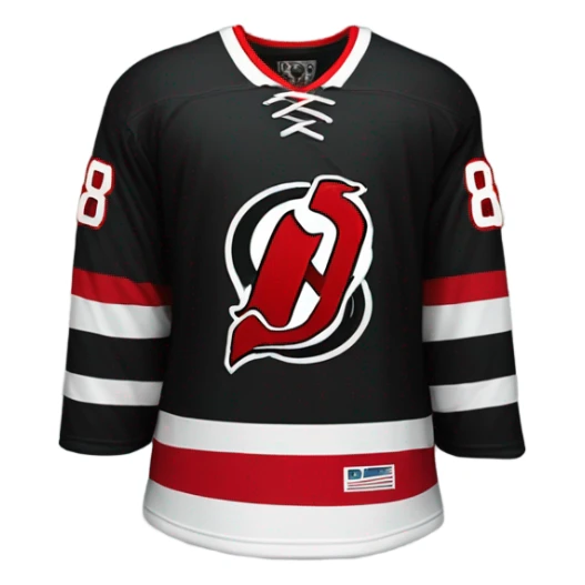 jack hughes hockey jersey 86 new jersey devils  sticker