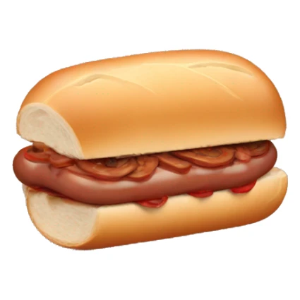 sausage sandwich  sticker